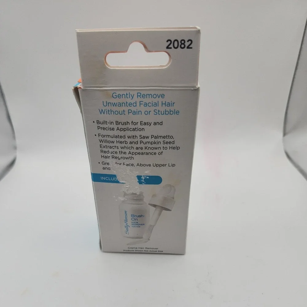 NEW Sally Hansen Creme Hair Remover Kit for Face 1.7 oz